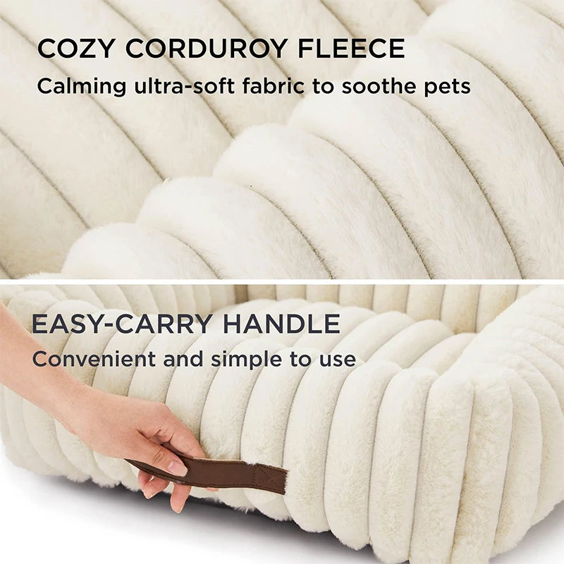 Large Pet Cat Dog Bed Square Plush Kennel Summer Washable Cat Mat Mattress Pet Cushion Medium Large Dogs Pet Supplies <strong>Antislip onderkant</strong> - product feature