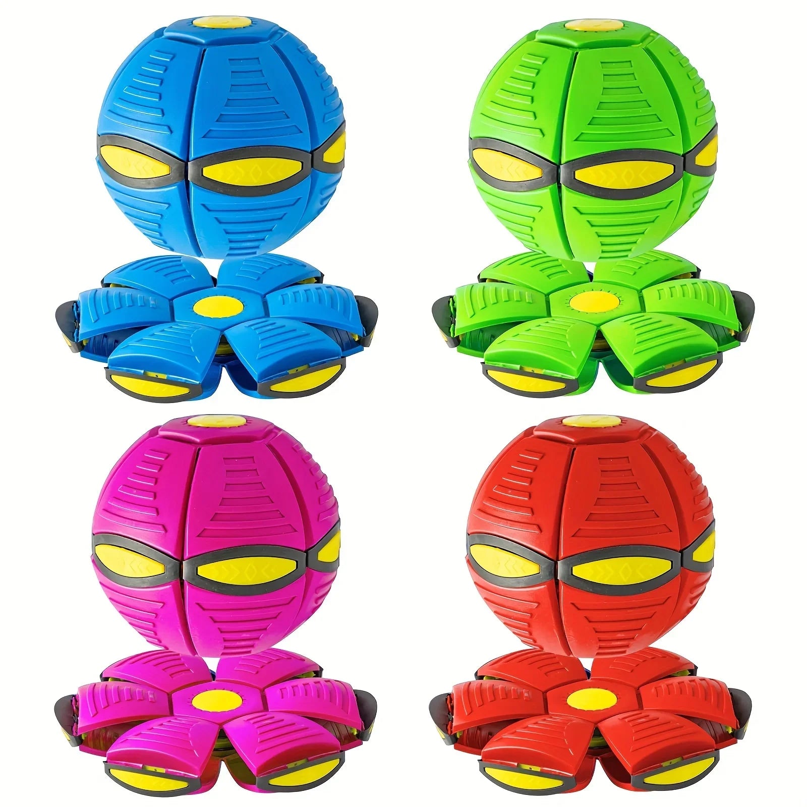 Flying Saucer Bouncing Ball Is A Durable, Elastic and Fun Dog Pet Toy Suitable for Outdoor Activities and Exercise Interactief Speelgoed - product feature
